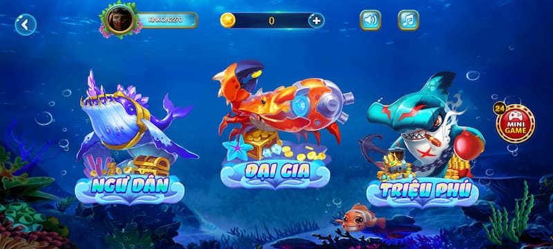 Giải thích về các khái niệm có trong game bắn cá